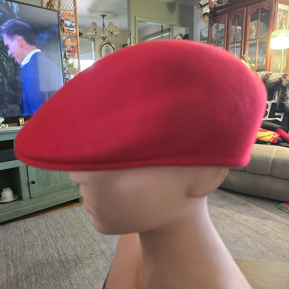 Vintage Stetson Red Cuffley CAP Made In England PRISTINE!! - Picture 3 of 6